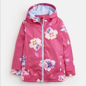 floral waterproof coat